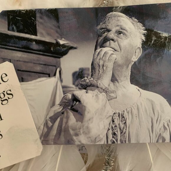 IT'S A WONDERFUL LIFE CLARENCE ORNAMENT*EVERY TIME A BELL RINGS ANGEL GETS WINGS - Picture 2 of 8